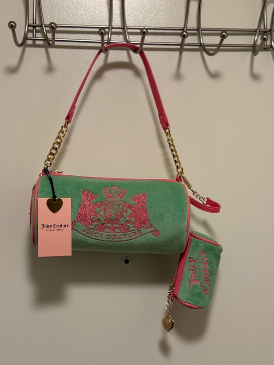 Juicy Couture Scottie Dog Barrel Bag nwt